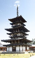 �ޗǁE��t������ East Tower of Yakushiji Temple, Nara, Japan